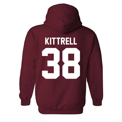 Alabama - NCAA Baseball : Zach Kittrell - NCAA® Replica Shersey Hooded Sweatshirt-1