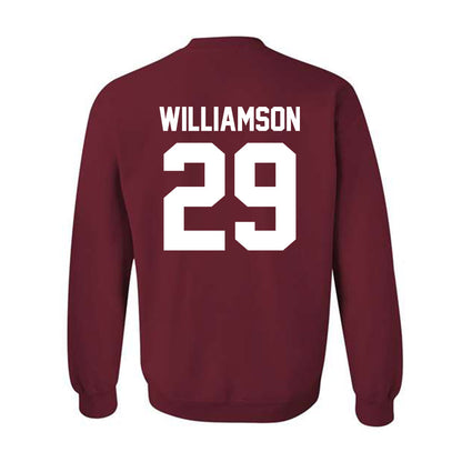 Alabama - NCAA Baseball : Jojo Williamson - NCAA® Replica Shersey Crewneck Sweatshirt-1