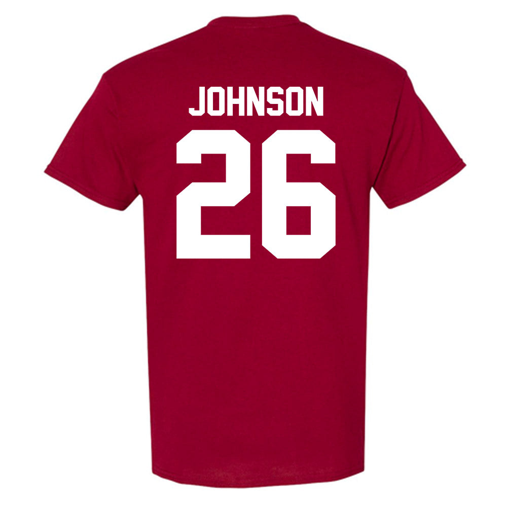 Alabama - NCAA Baseball : Zack Johnson - NCAA® Replica Shersey T-Shirt-1