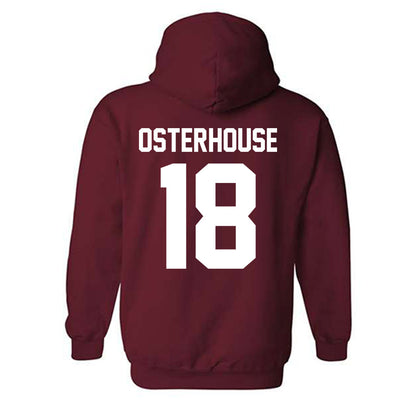 Alabama - NCAA Baseball : Justin Osterhouse - NCAA® Replica Shersey Hooded Sweatshirt-1