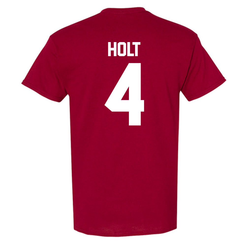 Alabama - NCAA Baseball : Brennan Holt - NCAA® Replica Shersey T-Shirt-1