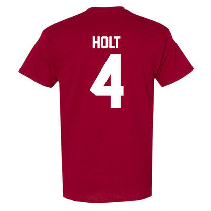 Alabama - NCAA Baseball : Brennan Holt - NCAA® Replica Shersey T-Shirt-1