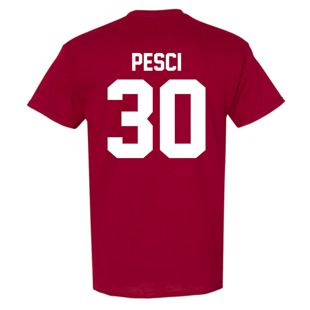 Alabama - NCAA Baseball : Anthony Pesci - NCAA® Replica Shersey T-Shirt-1