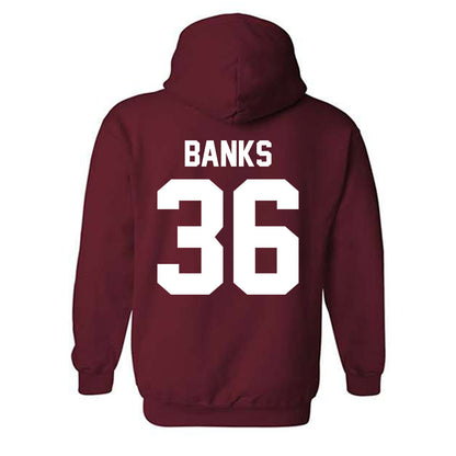Alabama - NCAA Baseball : Hagan Banks - NCAA® Replica Shersey Hooded Sweatshirt-1