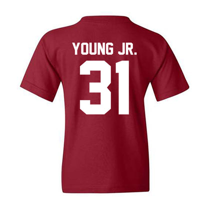 Alabama - NCAA Baseball : Jon Young Jr. - NCAA® Replica Shersey Youth T-Shirt-1