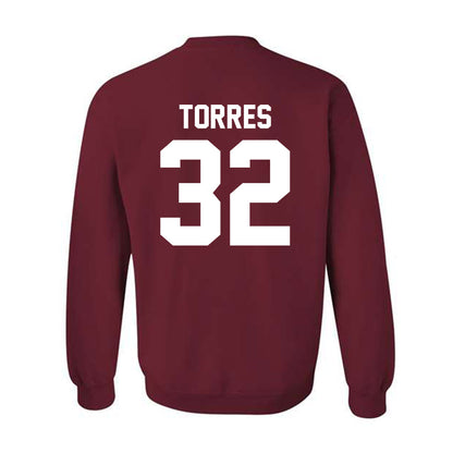 Alabama - NCAA Baseball : Jason Torres - NCAA® Replica Shersey Crewneck Sweatshirt-1
