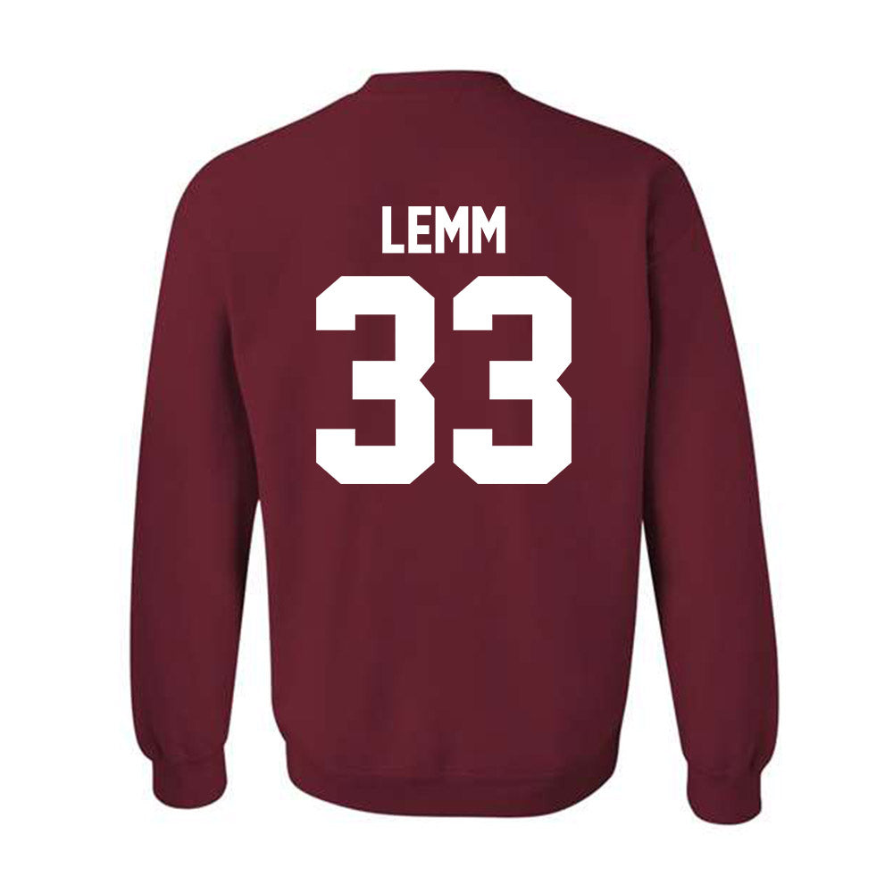 Alabama - NCAA Baseball : John Lemm - NCAA® Replica Shersey Crewneck Sweatshirt-1