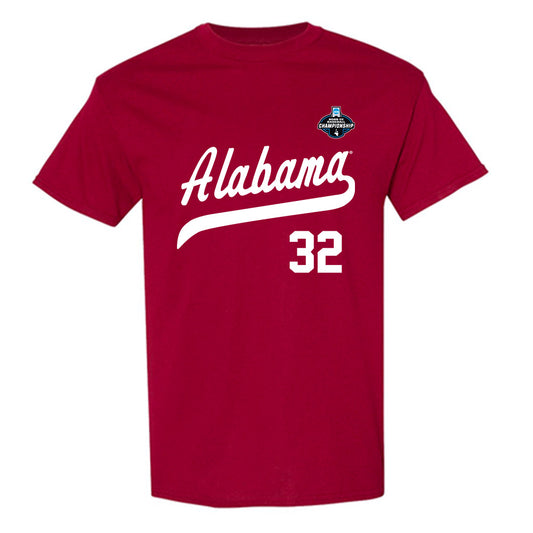 Alabama - NCAA Baseball : Jason Torres - NCAA® Replica Shersey T-Shirt-0