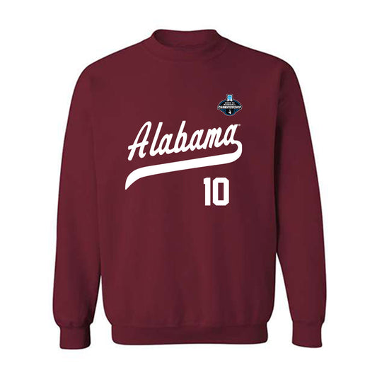 Alabama - NCAA Baseball : Brady Neal - NCAA® Replica Shersey Crewneck Sweatshirt-0