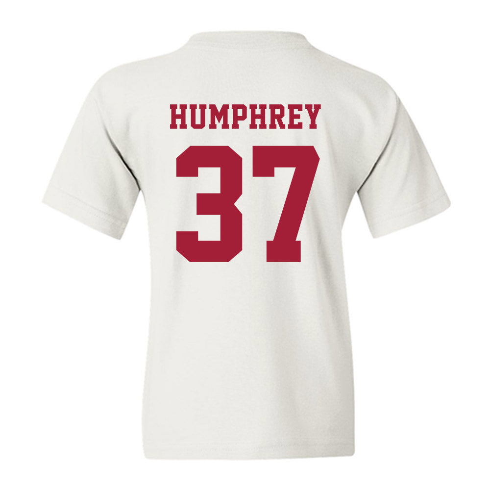 Alabama - NCAA Baseball : Kaden Humphrey - NCAA® Replica Shersey Youth T-Shirt-1