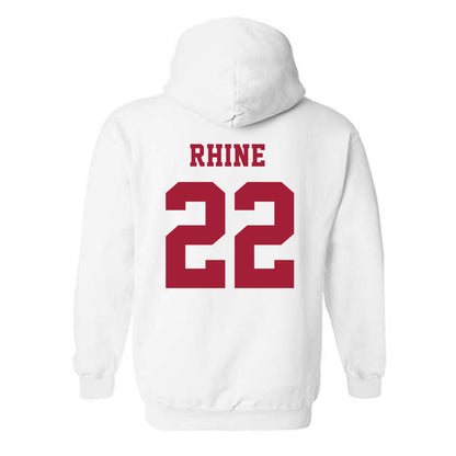 Alabama - NCAA Baseball : Will Rhine - NCAA® Replica Shersey Hooded Sweatshirt-1