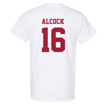 Alabama - NCAA Baseball : Bobby Alcock - NCAA® Replica Shersey T-Shirt-1