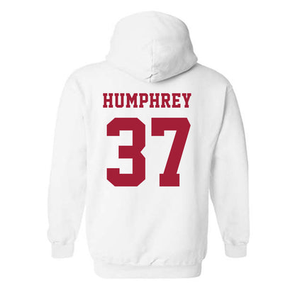 Alabama - NCAA Baseball : Kaden Humphrey - NCAA® Replica Shersey Hooded Sweatshirt-1