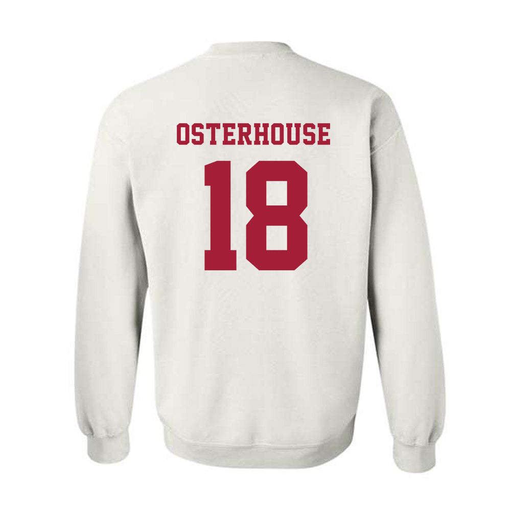 Alabama - NCAA Baseball : Justin Osterhouse - NCAA® Replica Shersey Crewneck Sweatshirt-1