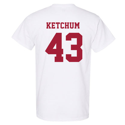 Alabama - NCAA Baseball : Jack Ketchum - NCAA® Replica Shersey T-Shirt-1