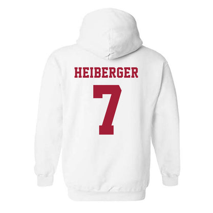Alabama - NCAA Baseball : Matthew Heiberger - NCAA® Replica Shersey Hooded Sweatshirt-1