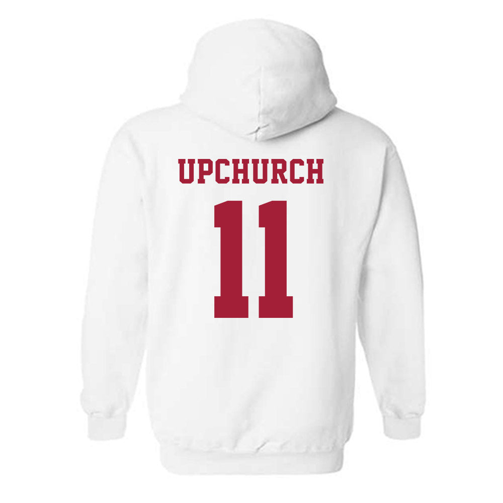 Alabama - NCAA Baseball : Myles Upchurch - NCAA® Replica Shersey Hooded Sweatshirt-1