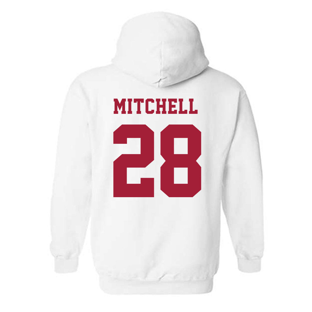 Alabama - NCAA Baseball : Sam Mitchell - NCAA® Replica Shersey Hooded Sweatshirt-1