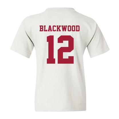 Alabama - NCAA Baseball : JT Blackwood - NCAA® Replica Shersey Youth T-Shirt-1