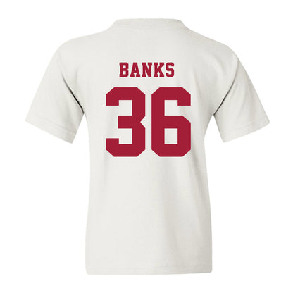 Alabama - NCAA Baseball : Hagan Banks - NCAA® Replica Shersey Youth T-Shirt-1