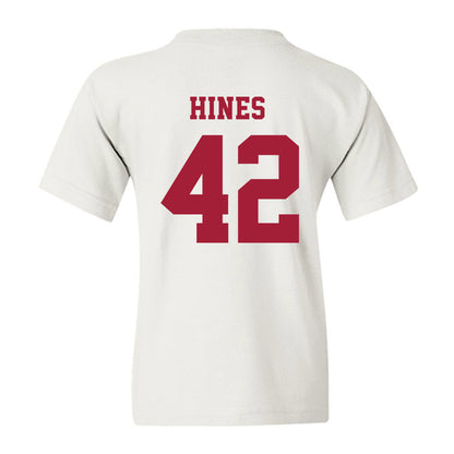 Alabama - NCAA Baseball : Eric Hines - NCAA® Replica Shersey Youth T-Shirt-1