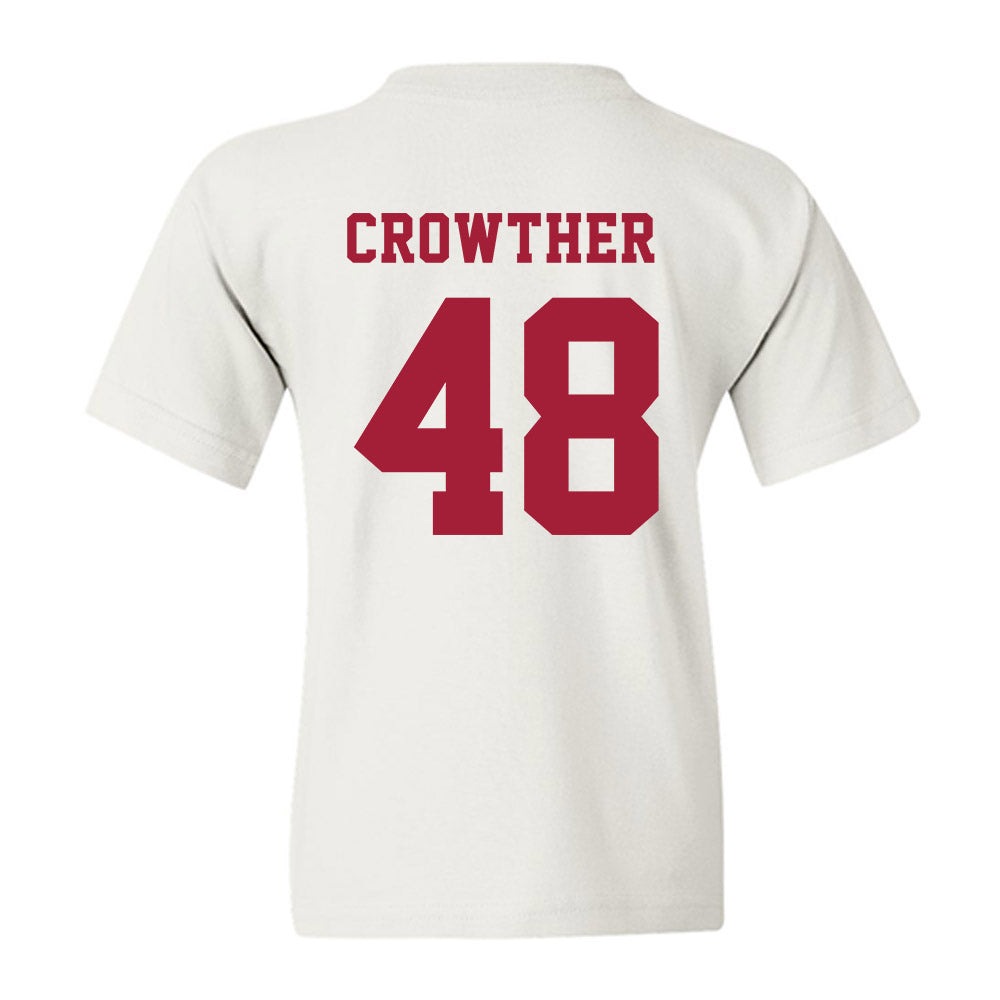 Alabama - NCAA Baseball : Ashton Crowther - NCAA® Replica Shersey Youth T-Shirt-1