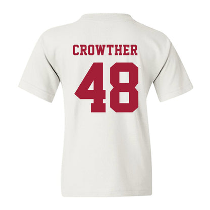 Alabama - NCAA Baseball : Ashton Crowther - NCAA® Replica Shersey Youth T-Shirt-1