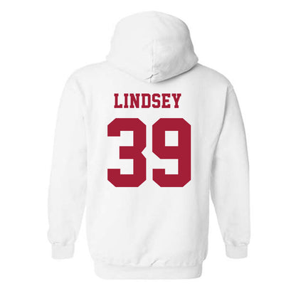 Alabama - NCAA Baseball : Ross Lindsey - NCAA® Replica Shersey Hooded Sweatshirt-1