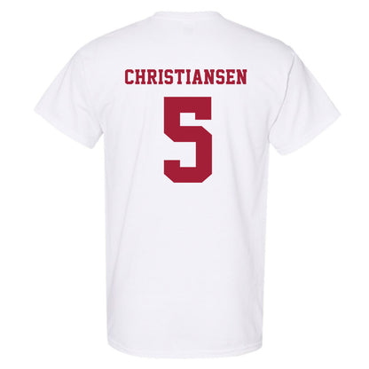 Alabama - NCAA Baseball : Sam Christiansen - NCAA® Replica Shersey T-Shirt-1
