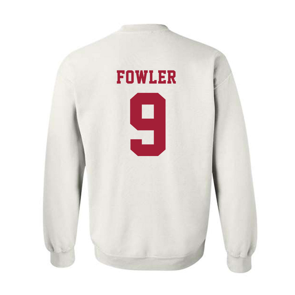 Alabama - NCAA Baseball : Bryce Fowler - NCAA® Replica Shersey Crewneck Sweatshirt-1