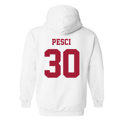 Alabama - NCAA Baseball : Anthony Pesci - NCAA® Replica Shersey Hooded Sweatshirt-1