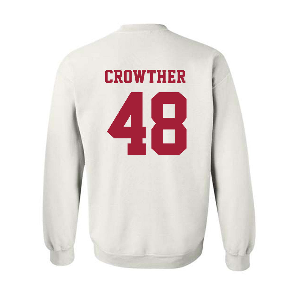 Alabama - NCAA Baseball : Ashton Crowther - NCAA® Replica Shersey Crewneck Sweatshirt-1