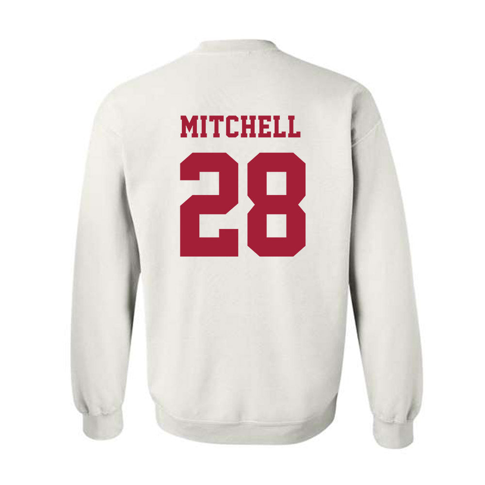 Alabama - NCAA Baseball : Sam Mitchell - NCAA® Replica Shersey Crewneck Sweatshirt-1