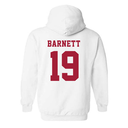 Alabama - NCAA Baseball : Caleb Barnett - NCAA® Replica Shersey Hooded Sweatshirt-1