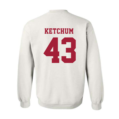 Alabama - NCAA Baseball : Jack Ketchum - NCAA® Replica Shersey Crewneck Sweatshirt-1