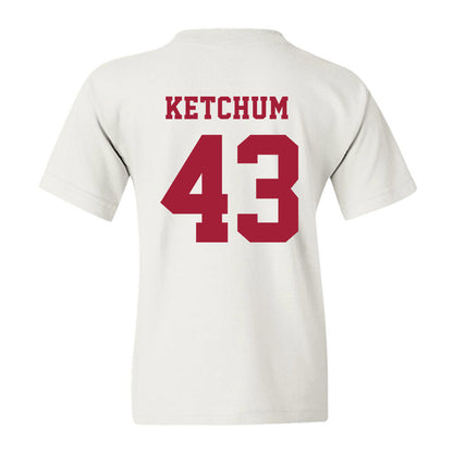 Alabama - NCAA Baseball : Jack Ketchum - NCAA® Replica Shersey Youth T-Shirt-1