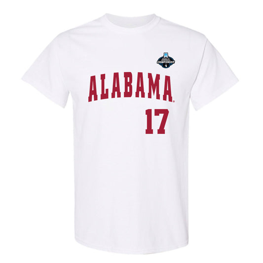 Alabama - NCAA Baseball : Logen Devenport - NCAA® Replica Shersey T-Shirt-0