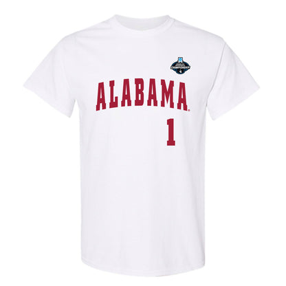 Alabama - NCAA Baseball : Justin Lebron - NCAA® Replica Shersey T-Shirt-0