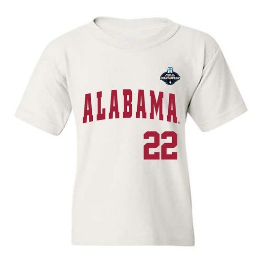 Alabama - NCAA Baseball : Will Rhine - NCAA® Replica Shersey Youth T-Shirt-0
