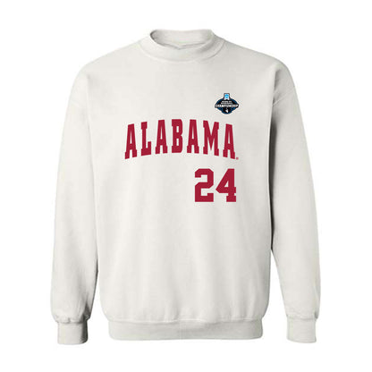 Alabama - NCAA Baseball : Tate Robertson - NCAA® Replica Shersey Crewneck Sweatshirt-0