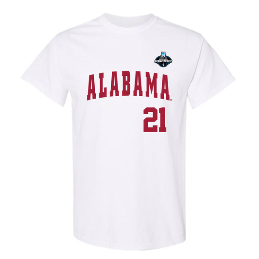 Alabama - NCAA Baseball : Andrew Purdy - NCAA® Replica Shersey T-Shirt-0