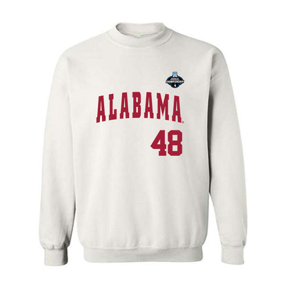 Alabama - NCAA Baseball : Ashton Crowther - NCAA® Replica Shersey Crewneck Sweatshirt-0