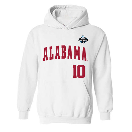 Alabama - NCAA Baseball : Brady Neal - NCAA® Replica Shersey Hooded Sweatshirt-0