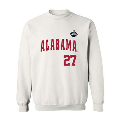 Alabama - NCAA Baseball : Luke Smyers - NCAA® Replica Shersey Crewneck Sweatshirt-0