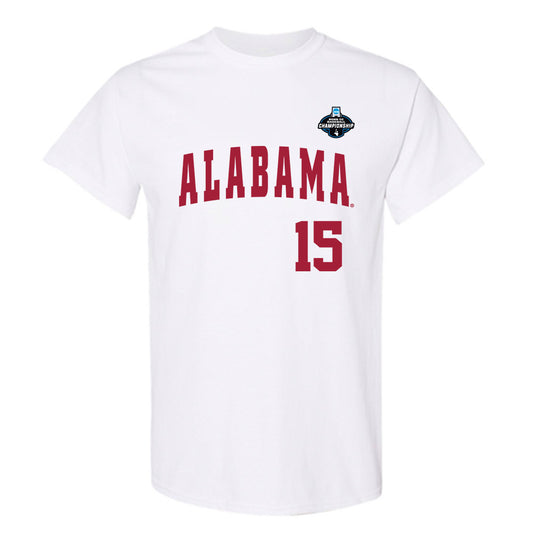 Alabama - NCAA Baseball : Coleman Mizell - NCAA® Replica Shersey T-Shirt-0