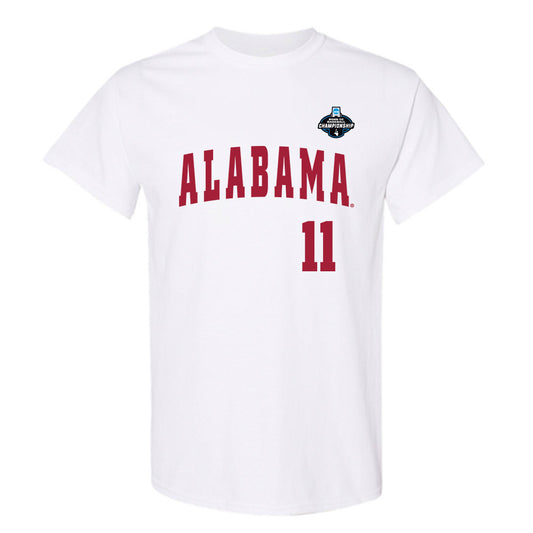Alabama - NCAA Baseball : Myles Upchurch - NCAA® Replica Shersey T-Shirt-0