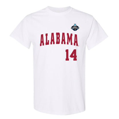 Alabama - NCAA Baseball : Peyton Steele - NCAA® Replica Shersey T-Shirt-0