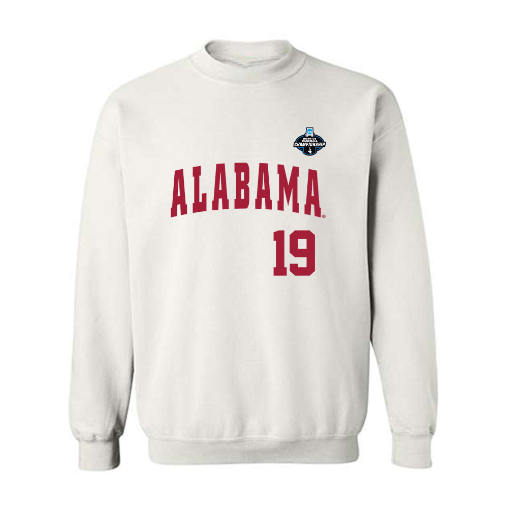 Alabama - NCAA Baseball : Caleb Barnett - NCAA® Replica Shersey Crewneck Sweatshirt-0