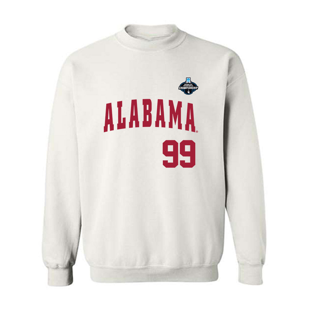 Alabama - NCAA Baseball : Austin Morris - NCAA® Replica Shersey Crewneck Sweatshirt-0