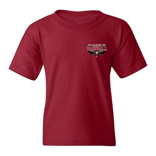 Alabama - NCAA Baseball : - Roster Tee Youth T-Shirt-0